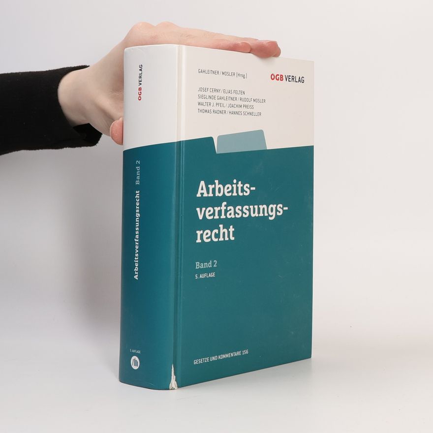 Joachim Preiß Arbeitsverfassungsrecht