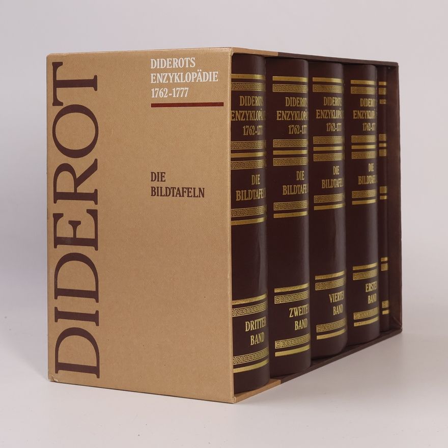 Denis Diderot Diderots Enzyklopädie 1762-1777. Band 1-4 + Register
