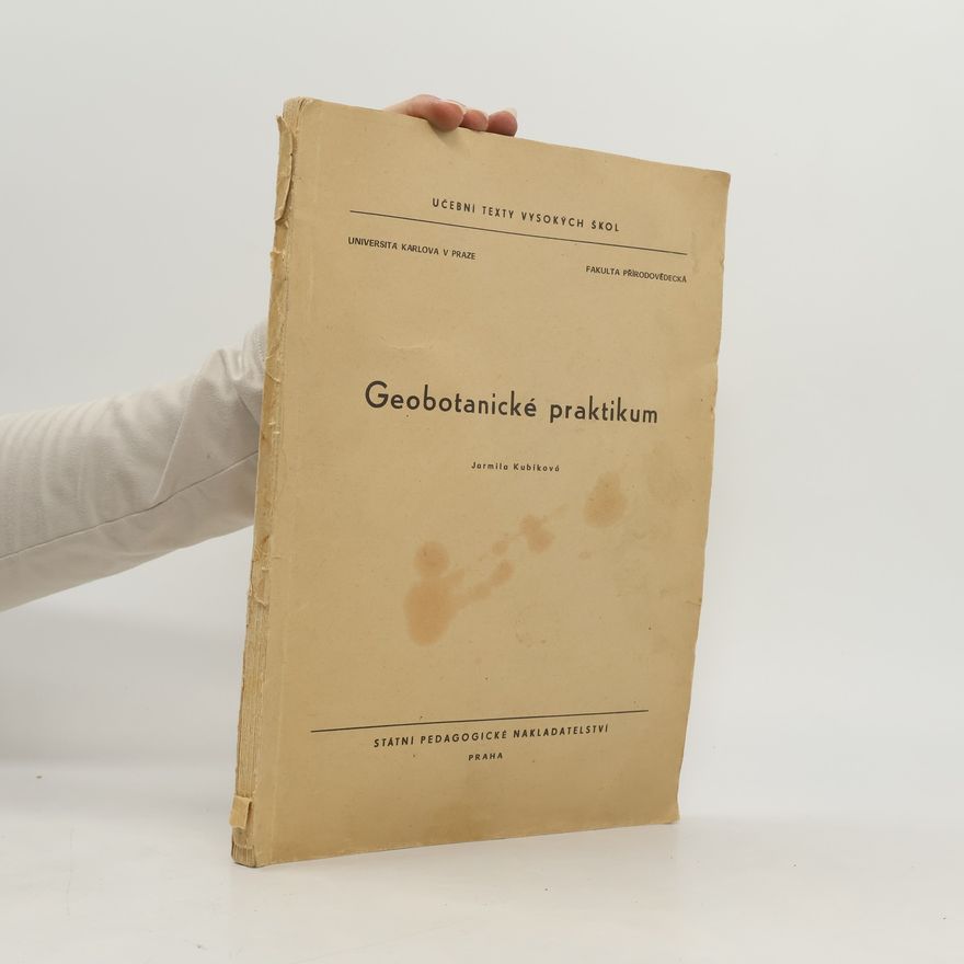 Jarmila Kubíková Geobotanické praktikum