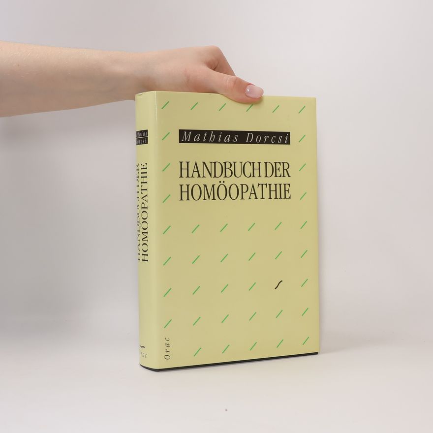 Mathias Dorcsi Handbuch der Homöopathie