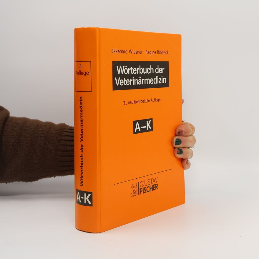 Regine Ribbeck Wörterbuch der Veterinärmedizin