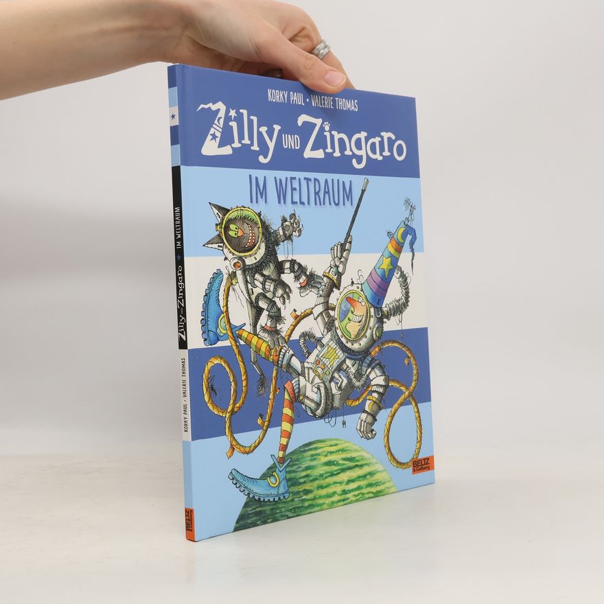 Korky Paul Zilly und Zingaro im Weltraum