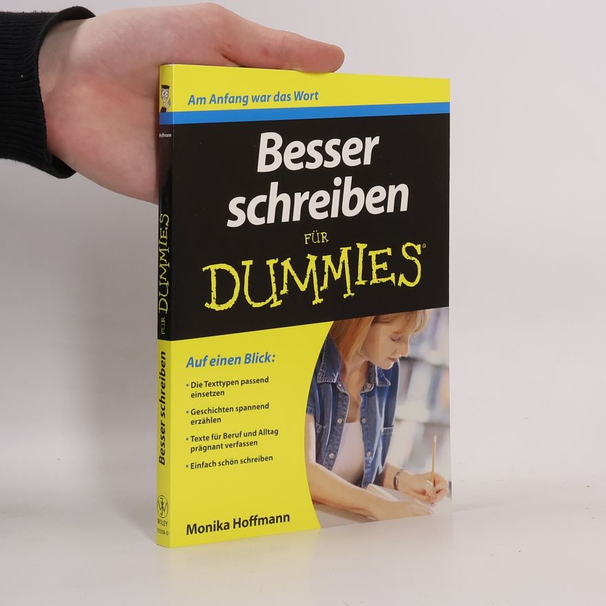 Monika Hoffmann Besser schreiben für Dummies