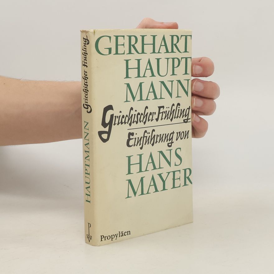 Hans Mayer Gerhart Hauptmann