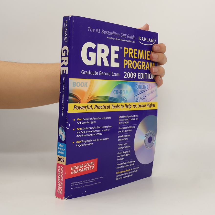 Radan Lexa Kaplan GRE Exam 2009 Premier Program (w/ CD-ROM)