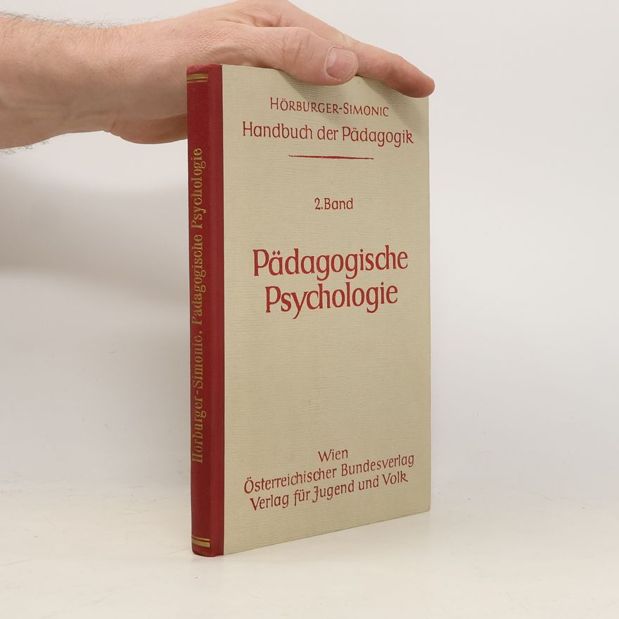 Various authors Pädagogische Psychologie. Band 2