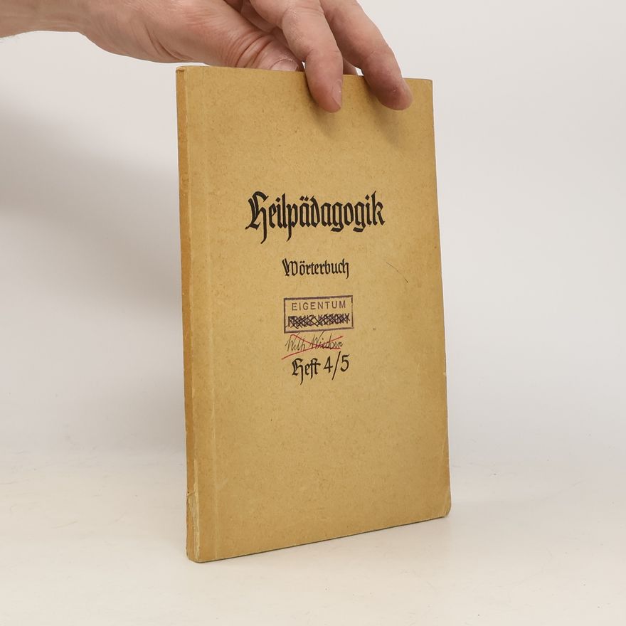 Various authors Heilpädagogik