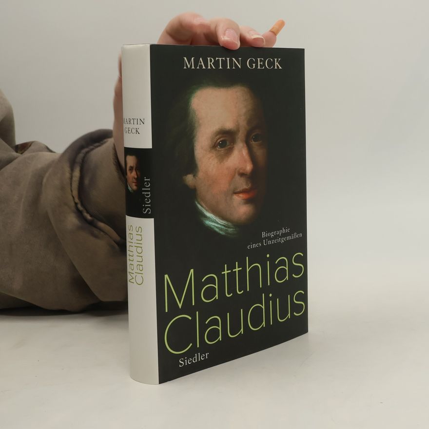 Martin Geck Matthias Claudius
