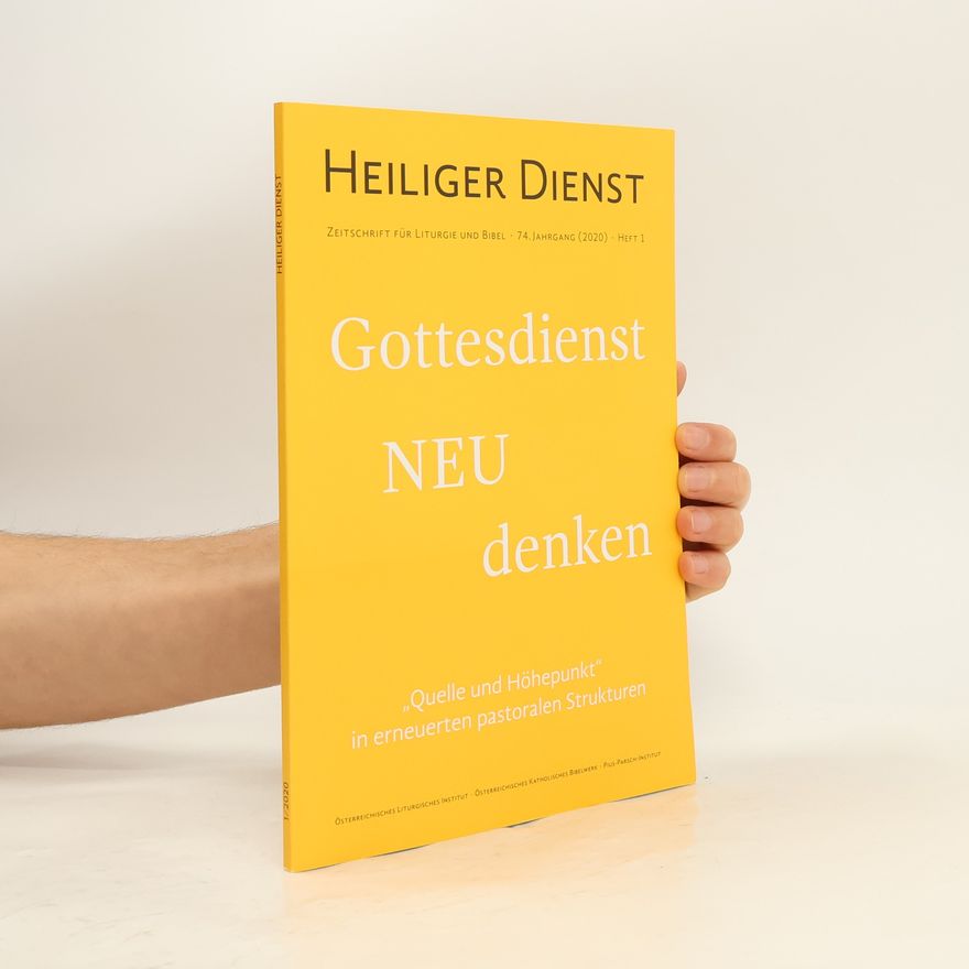 Heiliger Dienst Gottesdienst NEU denken 1/2020
