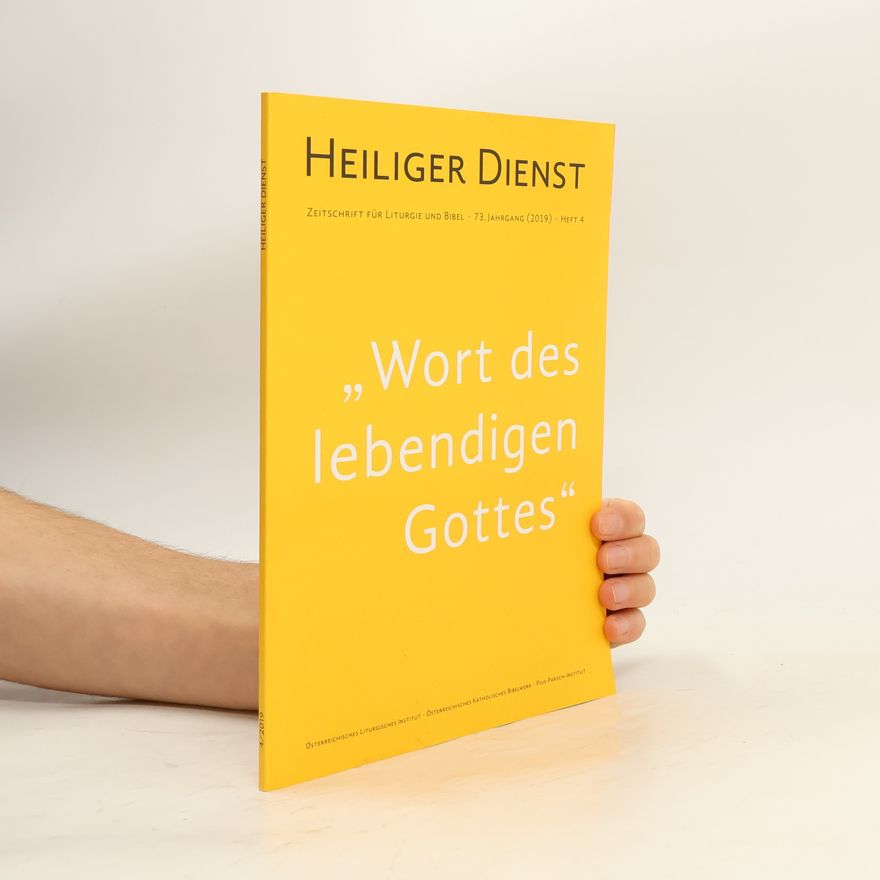 Heiliger Dienst Wort des lebendigen Gottes 4/2019