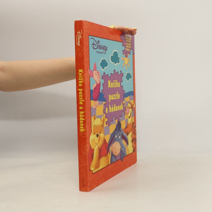 Walt Disney Knížka puzzle a hádanek