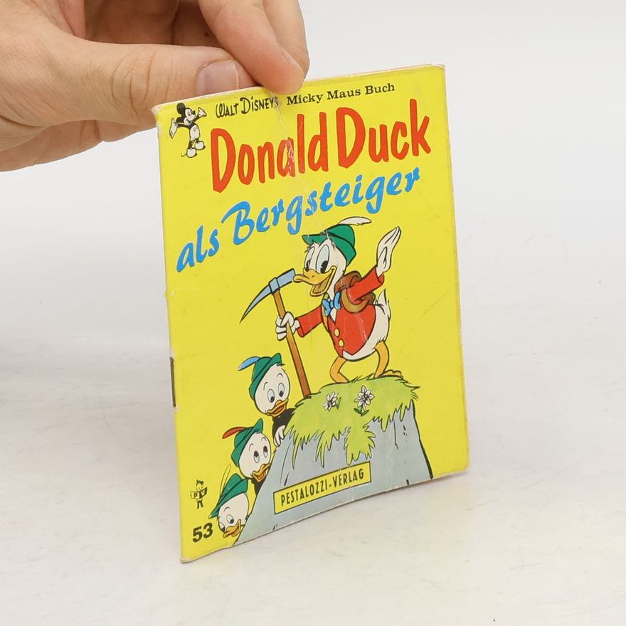 Walt Disney Donald Duck als Bergsteiger