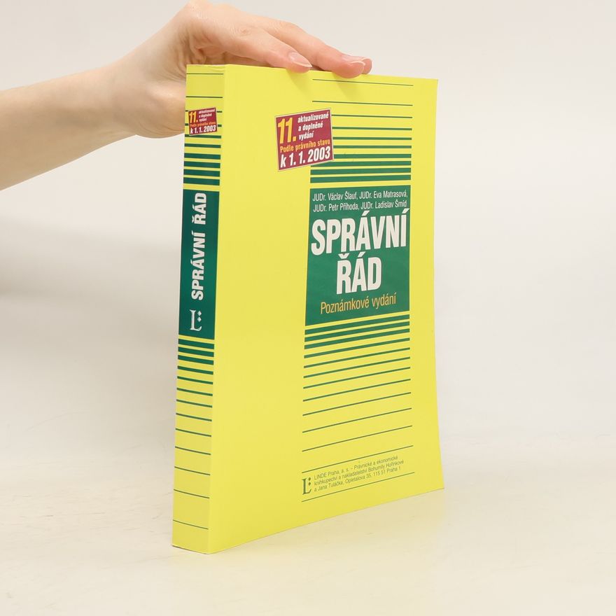 Eva Matrasová Správní řád