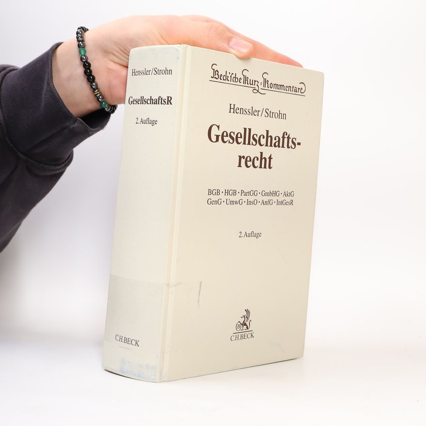 Strohn Beck'sche Kurz Kommentare: Gesellschaftsrecht