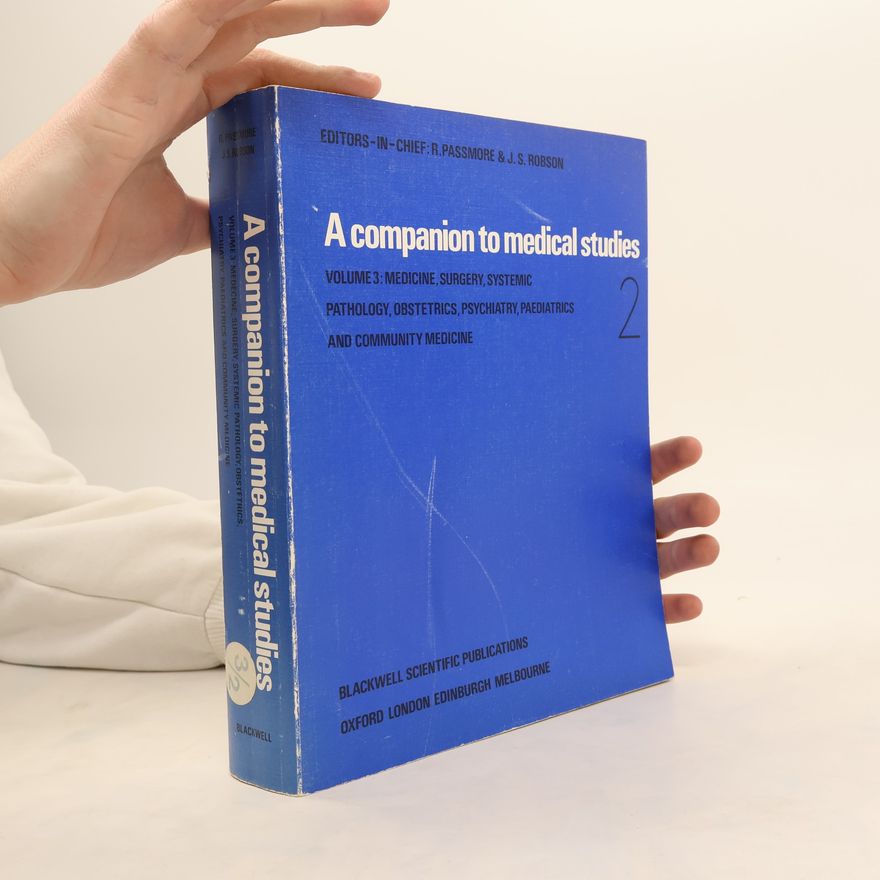 James Scott Robson A Companion to Medical Studies