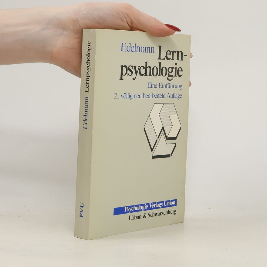 Walter Edelmann Lernpsychologie