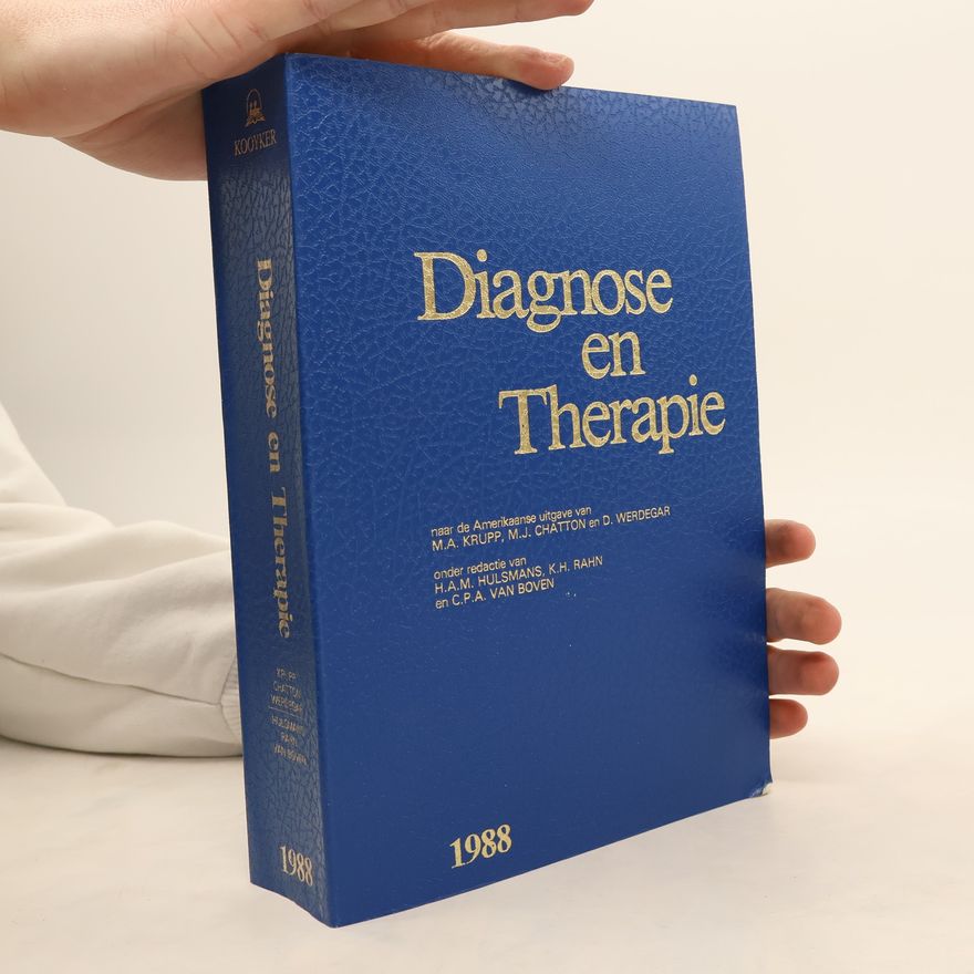 C. P. A. Van Boven Diagnose en therapie 1988