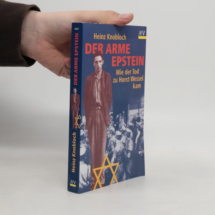 Heinz Knobloch Der arme Epstein