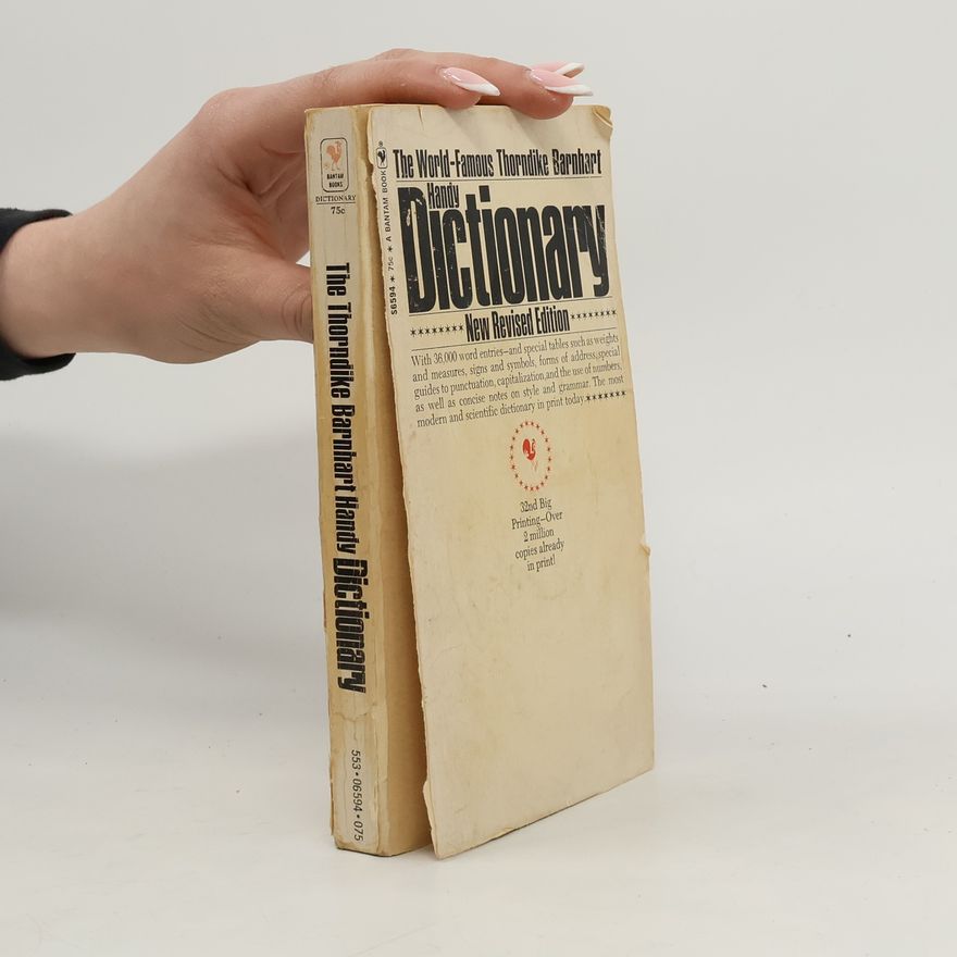 Thorndike Barnhart The Thorndike Barnhart Handy Pocket Dictionary