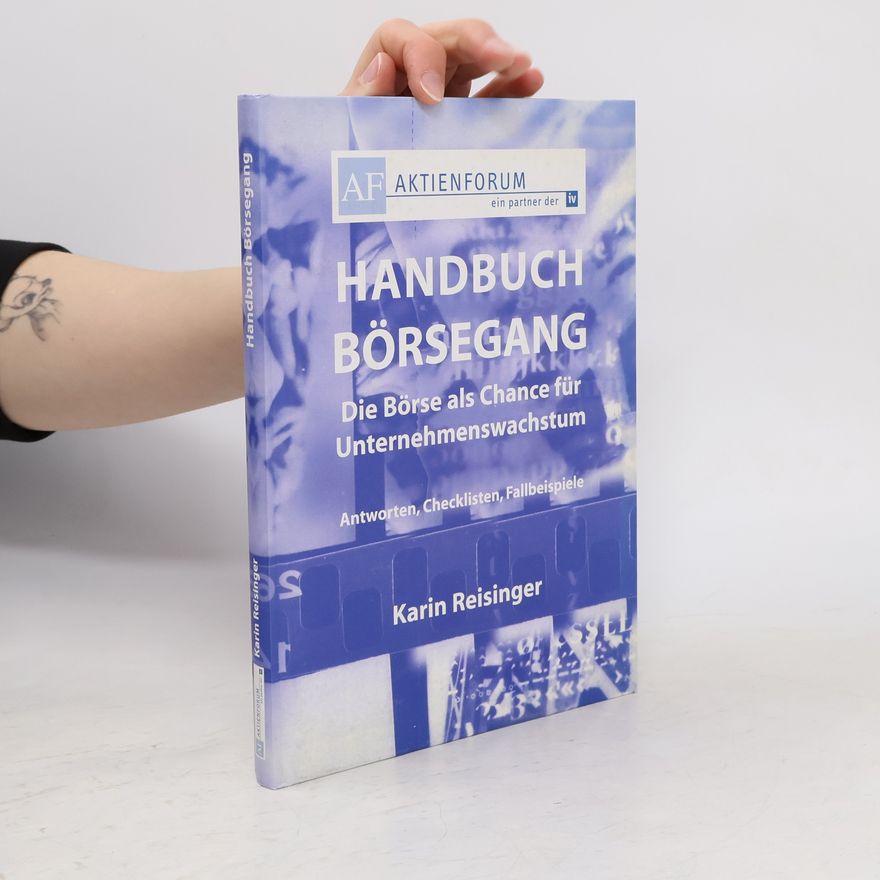 Karin Reisinger Hadbuch Börsegang