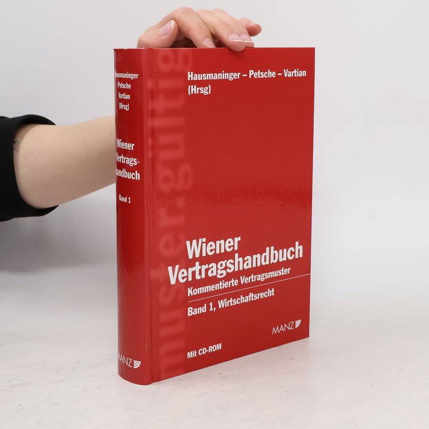 Petsche Wiener Vertragshandbuch