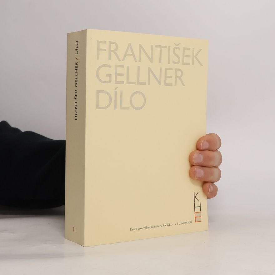 František Gellner Dílo