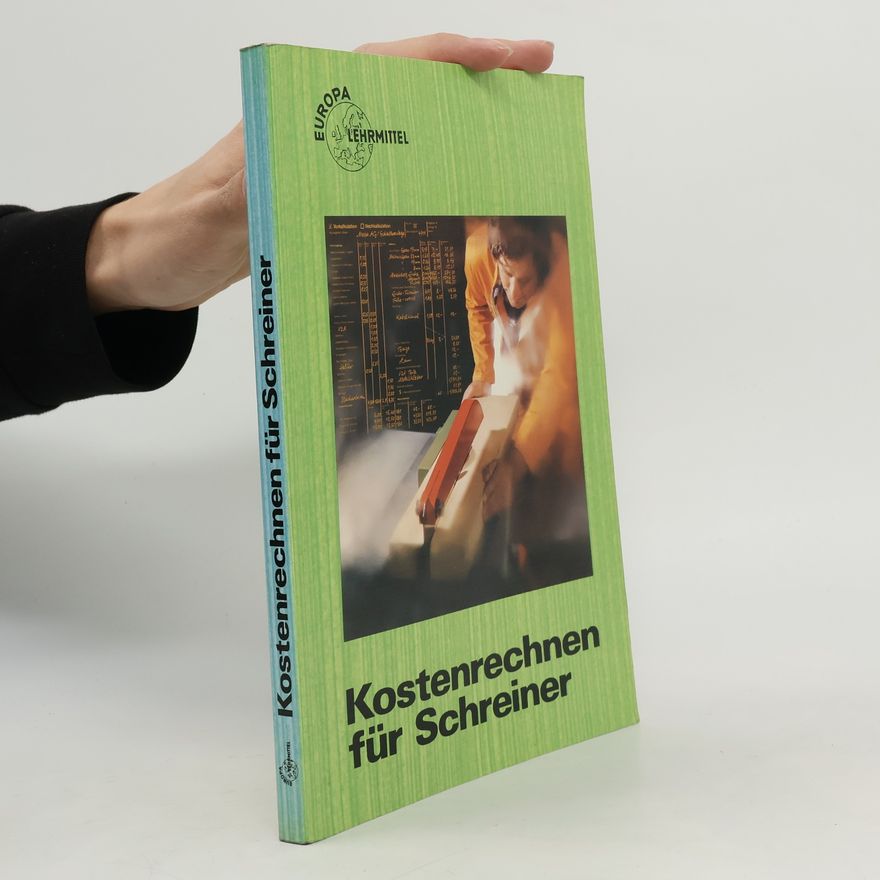 Wolfgang Werning Kostenrechnen für Schreiner