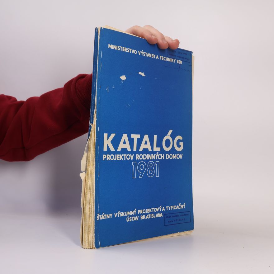 Collectif d'auteurs Katalóg projektov rodinných domov 1981