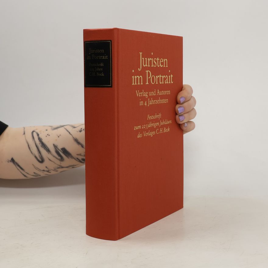Hans Dieter Beckey Juristen im Portrait
