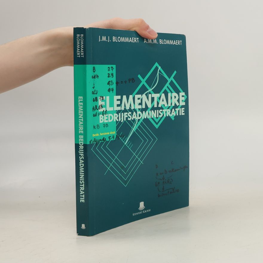 A.M.M. Blommaert Elementaire bedrijfsadministratie