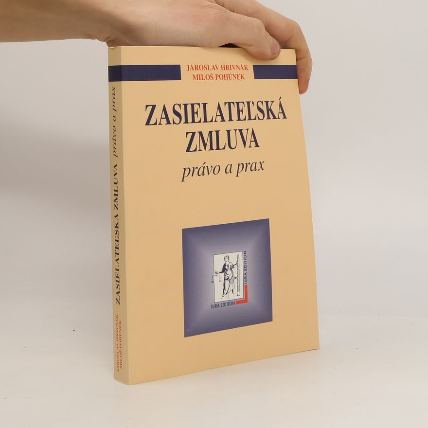 Jaroslav Hrivnák Zasielatelská zmluva