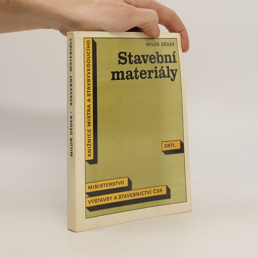 Miloň Dědek Stavební materiály