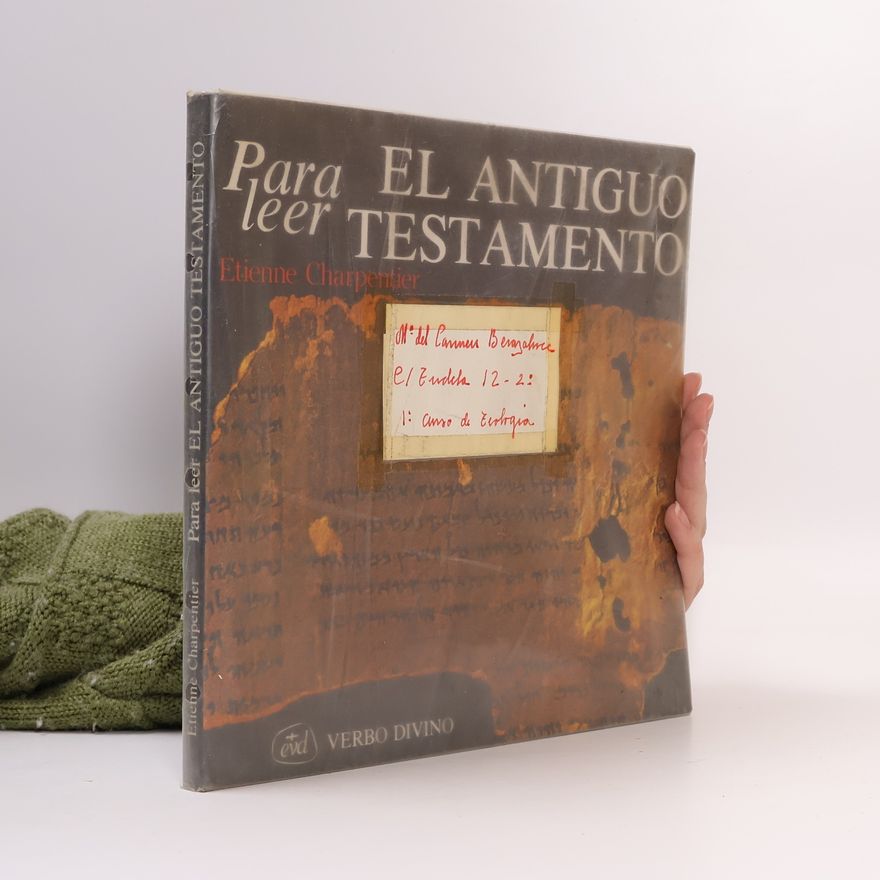 Étienne Charpentier Para leer el Antiguo Testamento