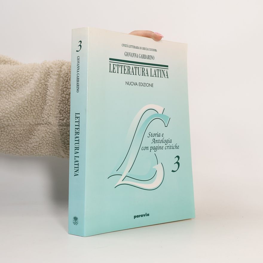 Giovanna Garbarino Letteratura latina 3
