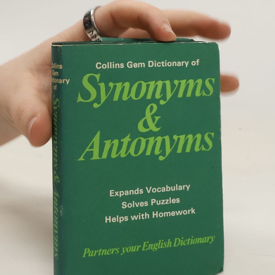 Alexander H. Irvine Collins Gem Dictionary of Synonyms & Antonyms