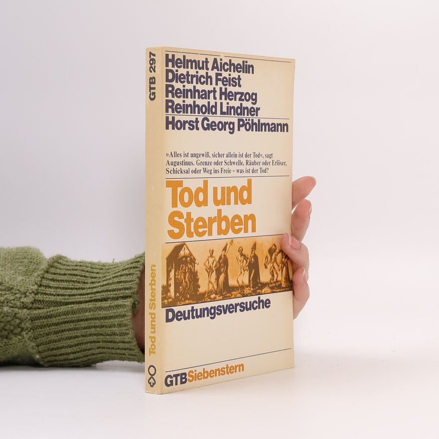 Horst Georg Pöhlmann Tod und Sterben
