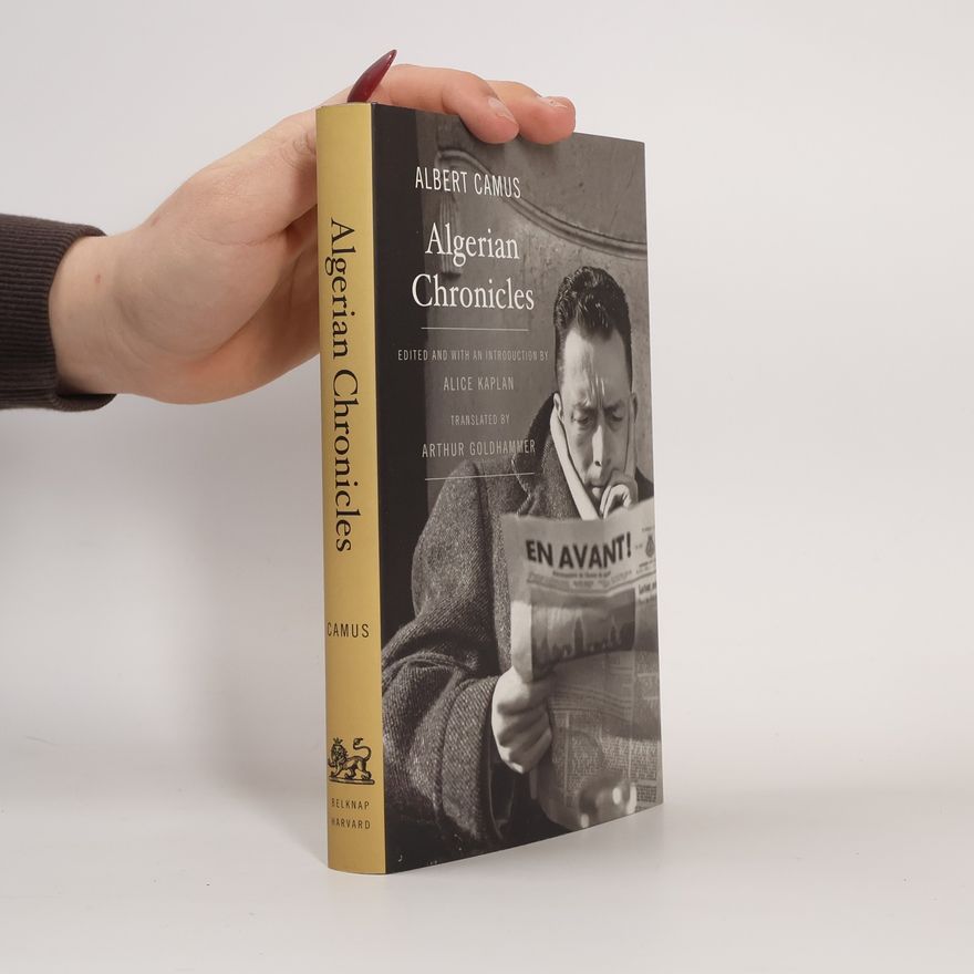 Albert Camus Algerian Chronicles