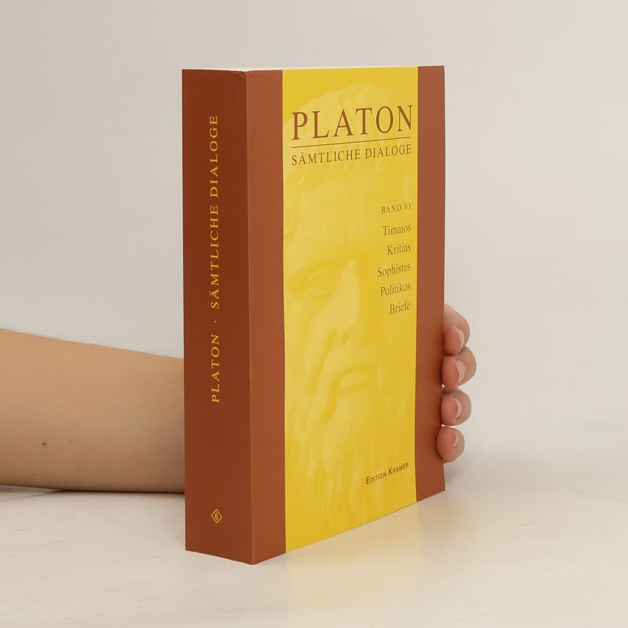 Platon Platon Sämtliche Dialoge. Band VI.