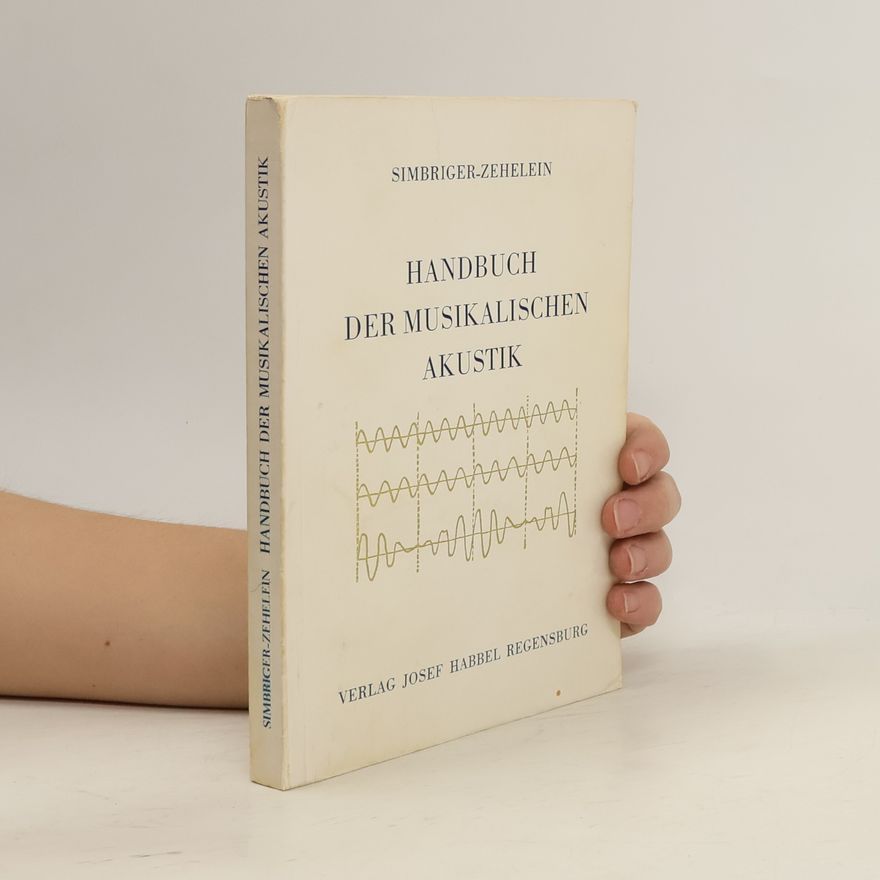 Various authors Handbuch der musikalischen Akustik