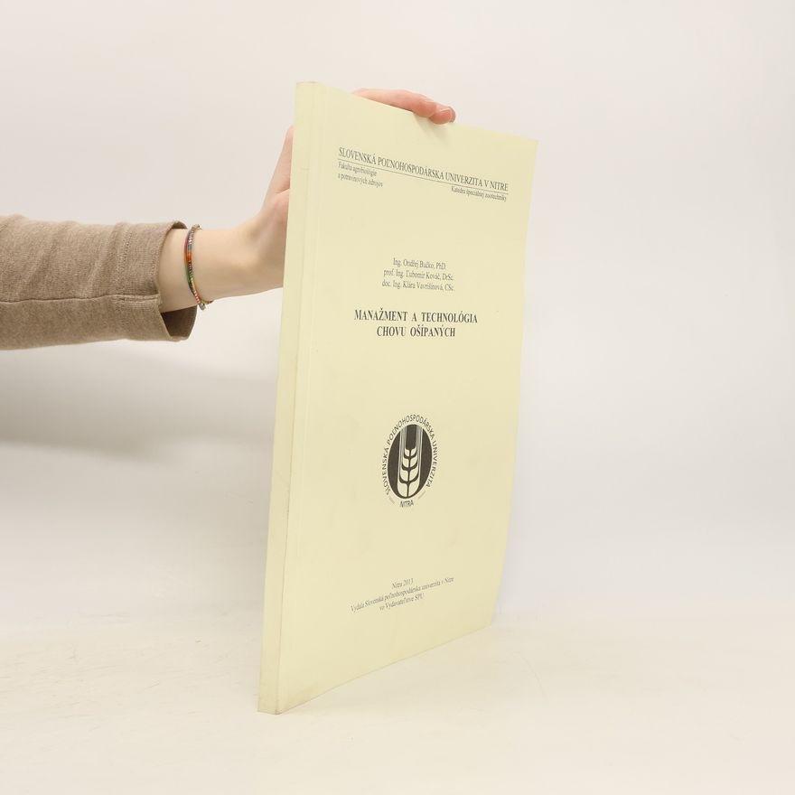 Various authors Manažment a technológia chovu ošípaných