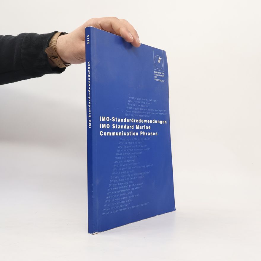 International Maritime Organization IMO Standard Marine Communication Phrases