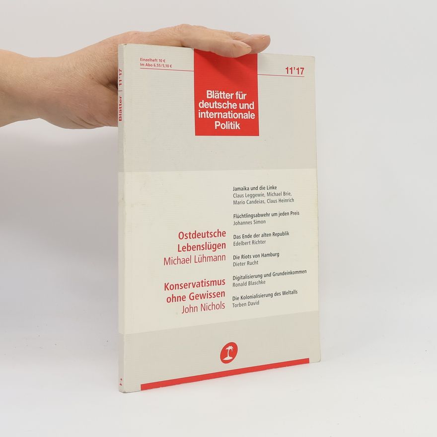 Collectif d'auteurs Blätter für deutschen und internationale Politik 11'17