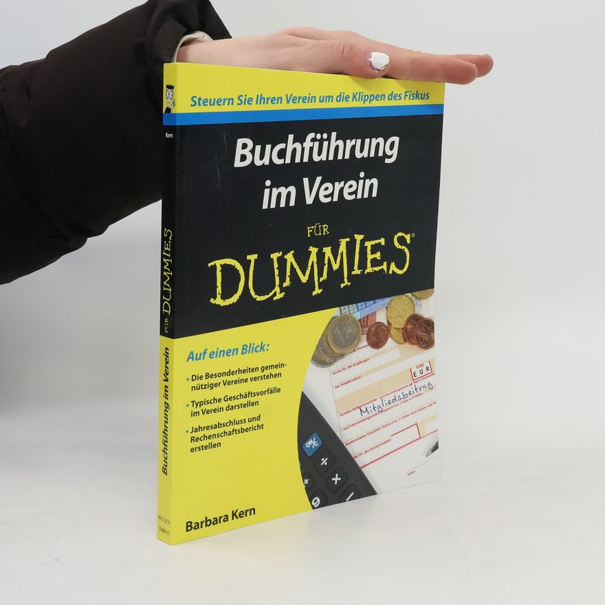 Barbara Kern Buchführung im Verein für Dummies