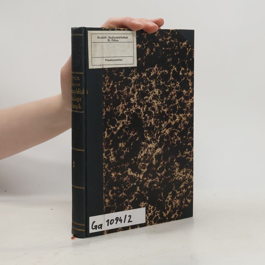 Carl Joseph Hefele Beiträge zur Kirchengeschichte, Archäologie und Liturgik 2
