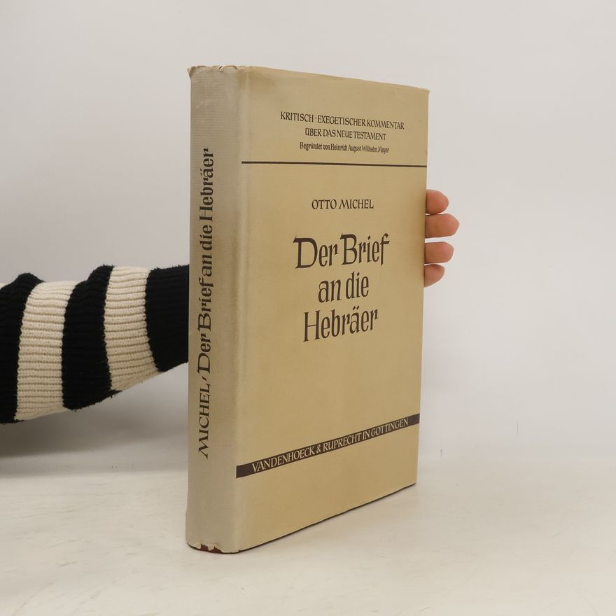 Otto Michel Der Brief an die Römer