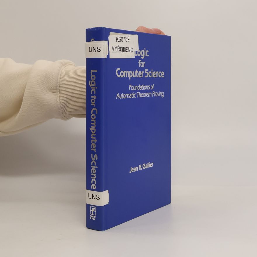 Jean H. Gallier Logic for Computer Science