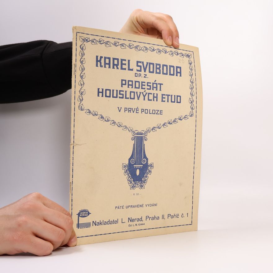 Karel Svoboda Padesát houslových etud v prvé poloze
