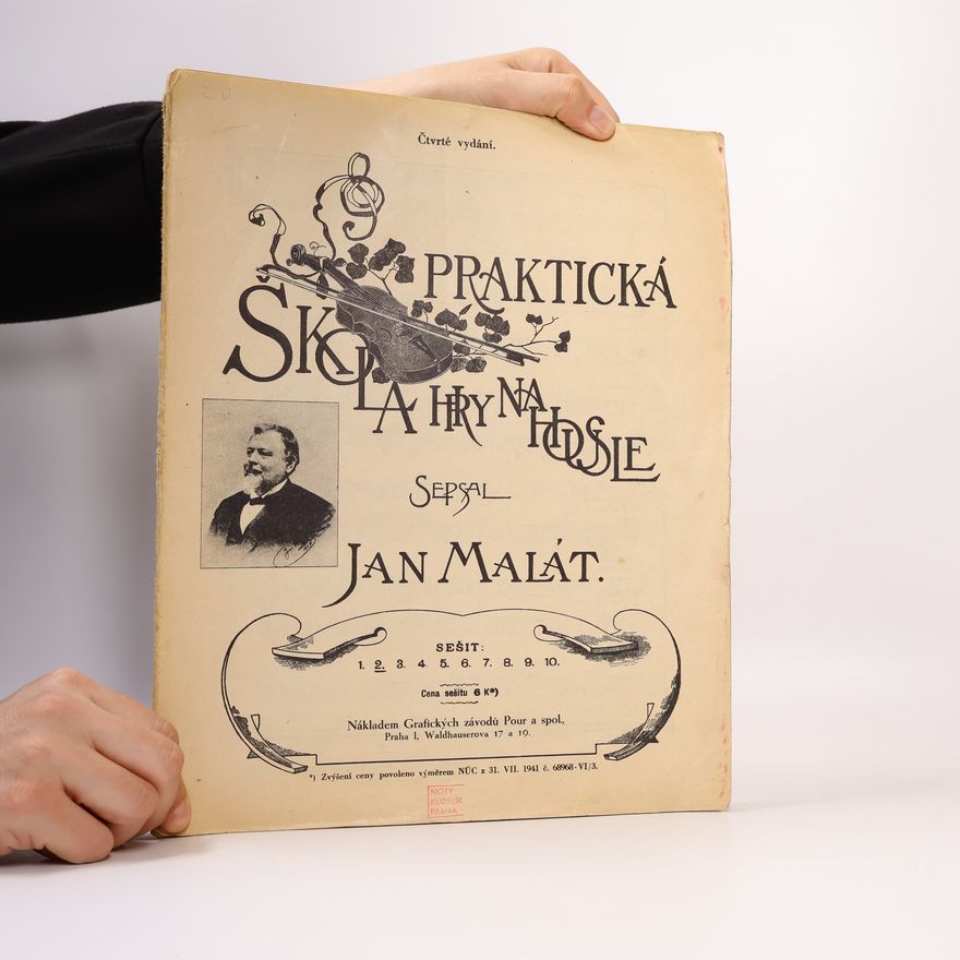 Jan Malát Praktická škola hry na housle. 2. sešit