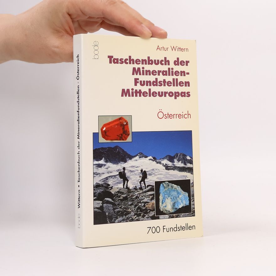 Artur Wittern Taschenbuch der Mineralien-Fundstellen Mitteleuropas