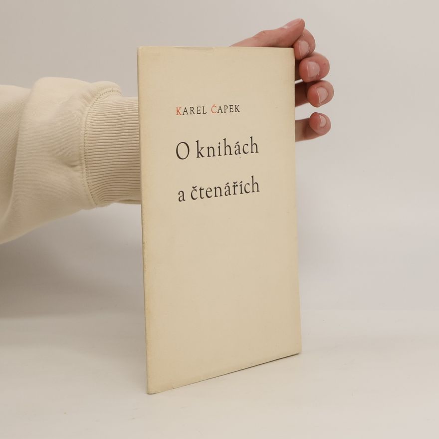 Josef Čapek O knihách a čtenářích